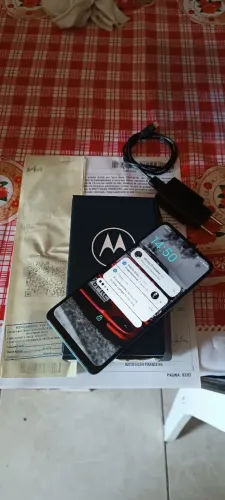 Celular MOTO G22 128GB Azul Semi-Novo Ótima oportunidade