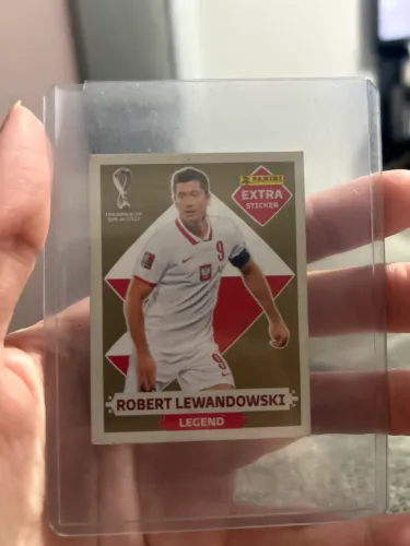 Figurinha Legend Ouro Lewandowski - Copa do Mundo 2022
