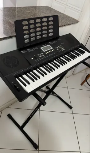 Teclado Musical Revas KB-330 + Suporte
