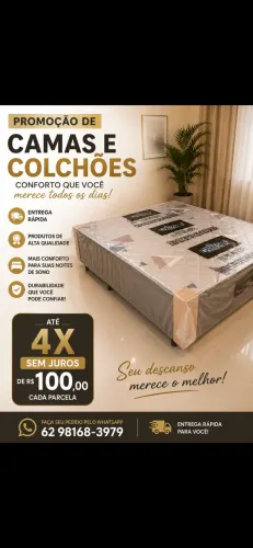 Cama box casal qualidade 