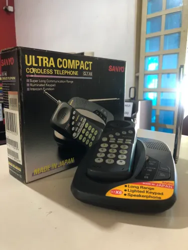 Telefone Sem Fio SANYO CLT-X6 Vintage (NÃO FUNCIONA)