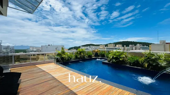 COBERTURA COM VISTA MAR À VENDA, COM 5 SUÍTES, 326M2, NA RIVIERA DE SÃO LOURENÇO/BERTIOGA 