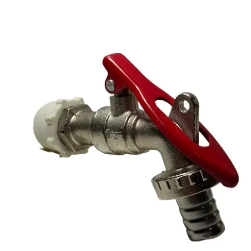 Torneira de Jardim Esfera Metal Com Porta Cadeado 1/2"