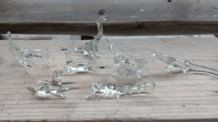 Relíquia de miniatura de vidro