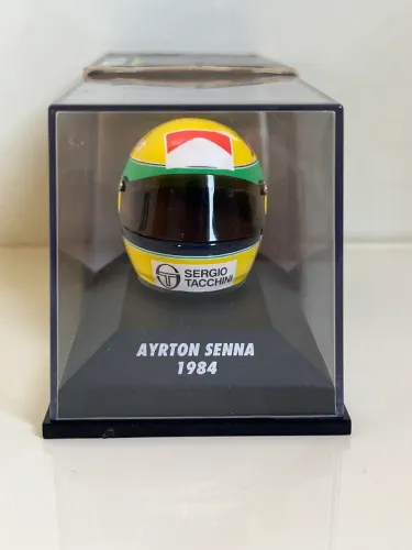 Ayrton Senna Capacete 1:8 Minichamps 1984