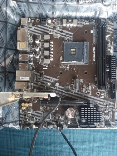 Placa Mãe Am4 MSI A520m-a PRO + Adaptador Wifi + Bluetooth