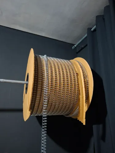 Espiral 3/4 duplo anel encadernação wire-o prata