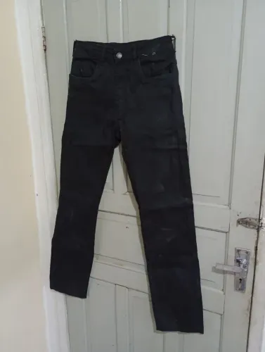 Calça Jeans Preta Masculina 
