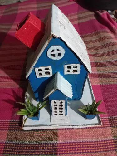 Casinha natalina pequena artesanal*nova*!