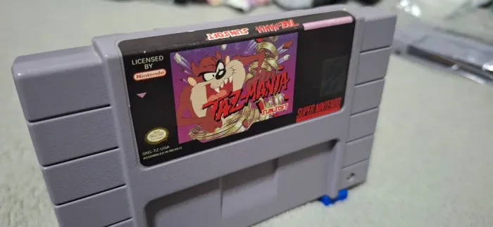 Jogo - Taz Mania - Snes (Super Nintendo) - Original