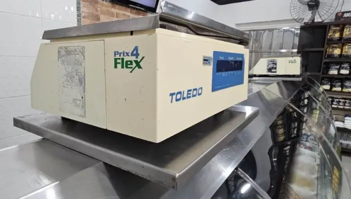 2 Balanças para açougue - Toledo Prix Flex com comunicador gerenciador de rede
