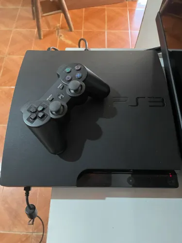 Ps3 Slim 500gb 1 controle novo
