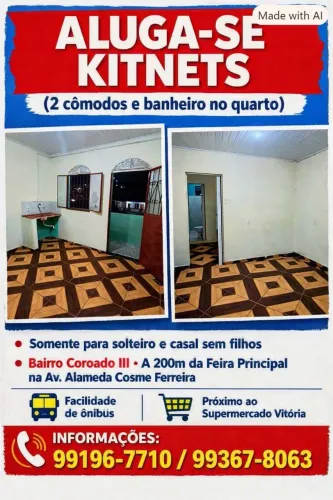 Aluga-se Kitnets