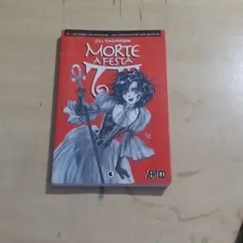 Mangá Gibi HQ História em Quadrinho - Morte A Festa - do universo de Sandman