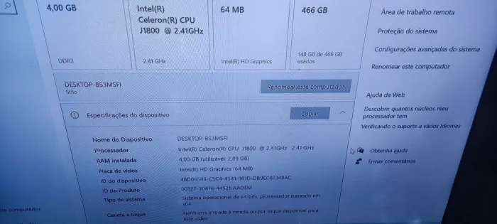CPU positivo + antena Wi-Fi USB + WebCam USB