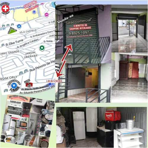 Salão próximo ao Shopping Interlagos com todos equipamentos