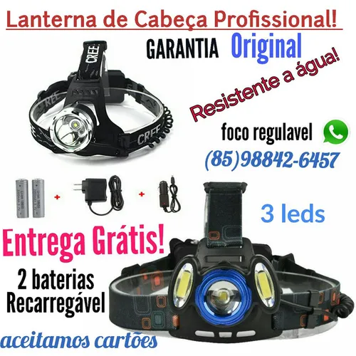 São vários modelos profissionais de cabeça. Entrega Grátis.