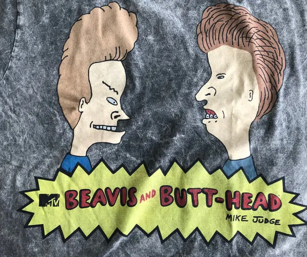Camiseta Beavis and Butthead nova M