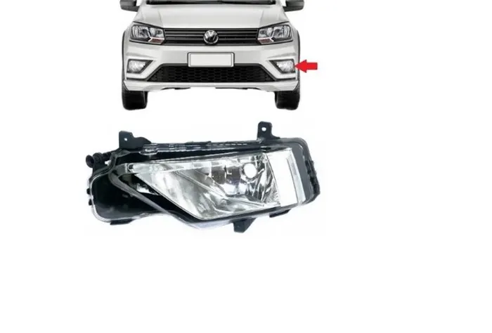 Farol Milha Saveiro G7 2017 A 2019 Gol Voyage G8 Esquerdo