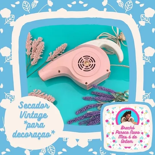Secador de cabelo vintage Arno