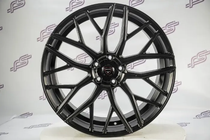 Jogo De Rodas Vittoria Lisboa Preto Fosco 5x120 - 22x9 E 22x10,5