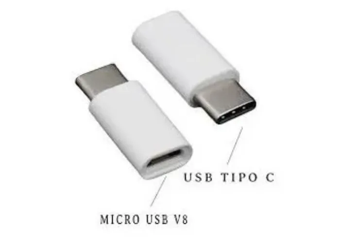 Adaptador V8 Micro Usb Femea Tipo C Macho   Arduino Automação COD-CP654 