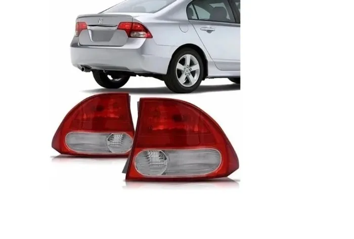 Par Lanterna Canto Honda New Civic 2007 2008 2010 2011
