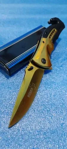 Canivete Esportivo Böker Plus Dourado