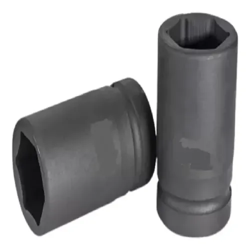 Soquete Impacto Sextavado Longo Encaixe 1'' - 80mm