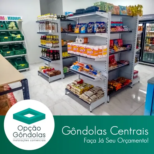 Gôndolas Centrais e Gôndolas de Parede | Instalação Completa