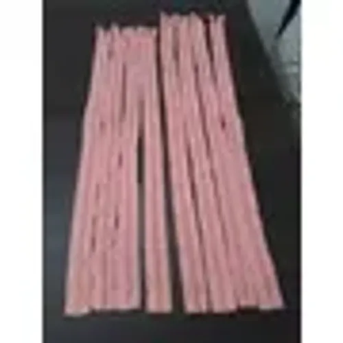 Lote De 8 Zíperes Rosa -