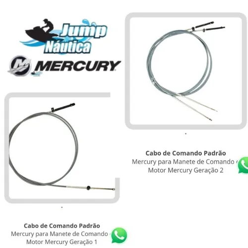 Cabos para motor Mercury