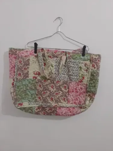 Bolsa feminina grande de praia 