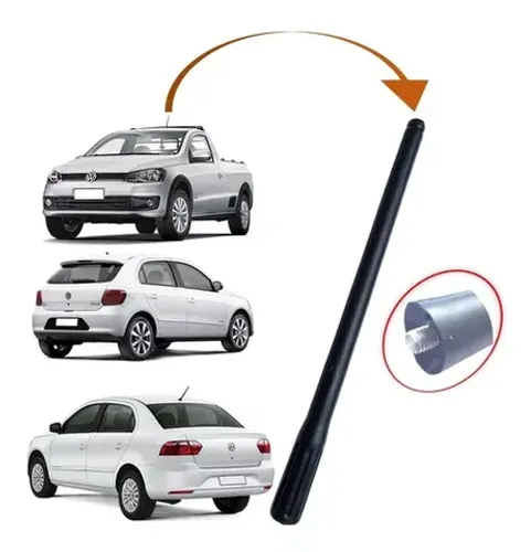 Antena Haste Fiat / Chevrolet / Volkswagen - Mega Flex - Antico HS310