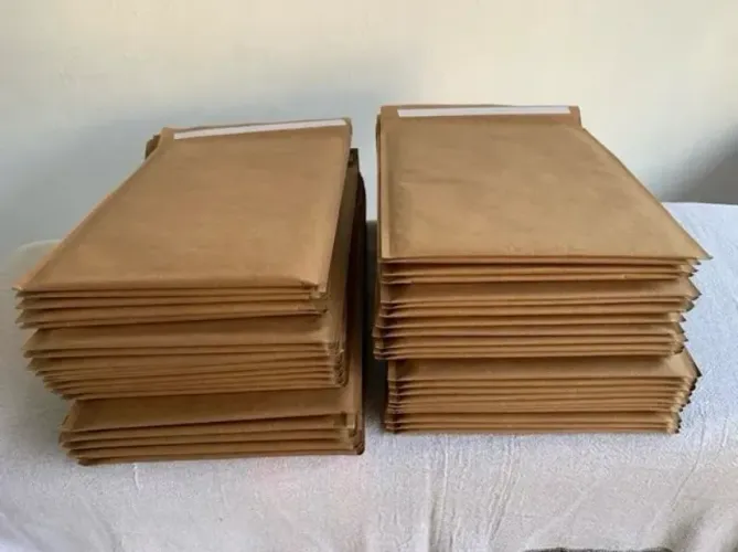 Kit com 40 envelopes  com revestimento  polibolha