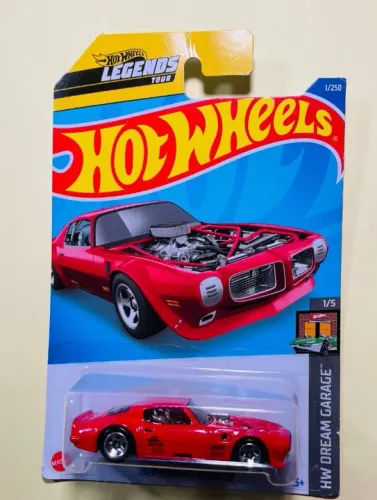 Hot Wheels 1970 Pontiac Firebird 1/250 - HW Dream Garage 1/5 - Hotwheels - carrinho