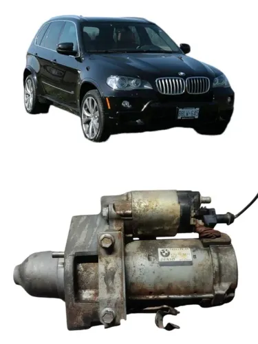 Motor de arranque BMW X5 motor V8 4.4 N63 2009 A 2013