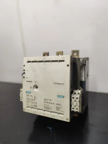 Contator Siemens 630a 3tf6844-0cq7 Bobina 110v 191kw semi-novo promoção