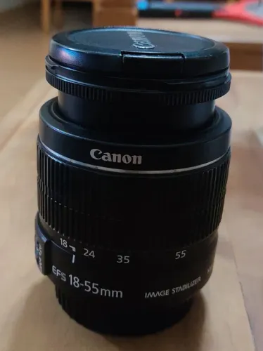 Lente Canon EFS 18-55mm Image Stabilizer