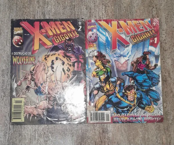 X-Men Gigante #1 e #2 - Edições Especiais!