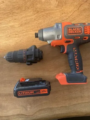 Kit Furadeira Parafusadeira Matrix 20v Black Decker