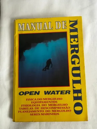 Livro: Manual De Mergulho Open Water - Bom Estado