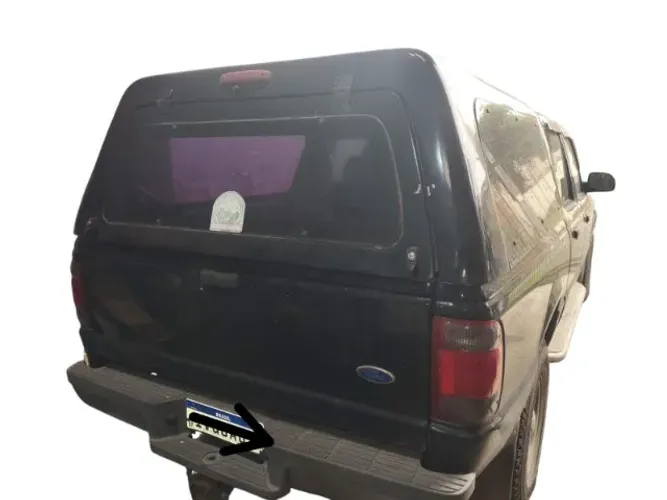 Capota De Fibra Ford Ranger Cabine Dupla 1998 Até 2012
