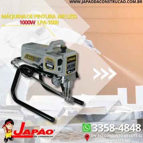 Máquina de Pintura Airless 1000W Lynus LPA 1000