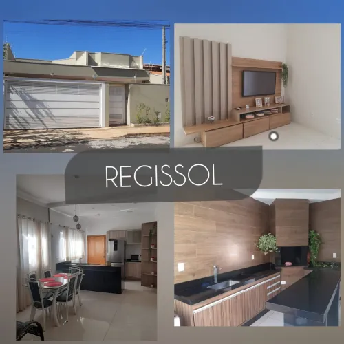 Casa a venda no Regissol 1 em Mirassol, 3 quartos, suíte, area gourmet