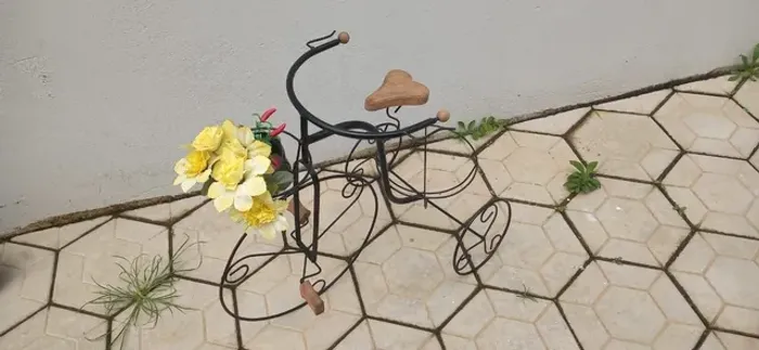 Bicicleta para jardim Ferro 