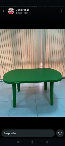 Mesa de Plástico