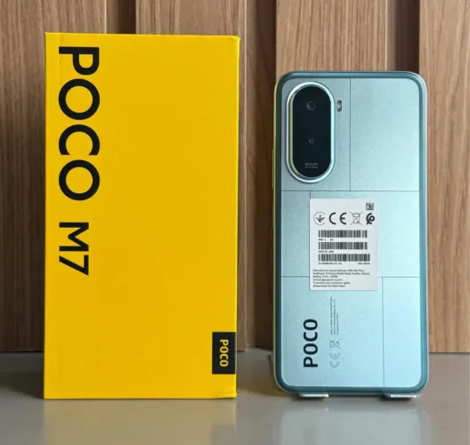 Xiaomi Poco M7 08 de ram 256Gb Lacrado Lançamento Entregamos Grátis Preto Azul Prata 