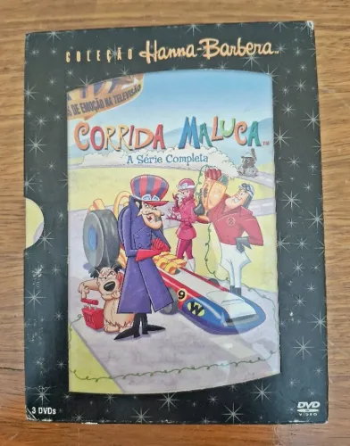 DVD Corrida Maluca. A série Completa de Hanna Barbera (3 DVD´s com todos episódios)