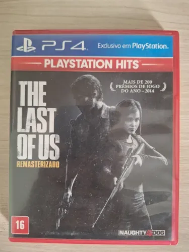 Jogo The Last Of Us Remasterizado Playstation Hits PS4 CD Mídia Usado